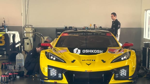 The four-day test is like washing clothes: rinse and repeat -- or in this case, hit the racetrack and then go back to the garage for work, then go back on-track. Photo: Dylan Spaulding.